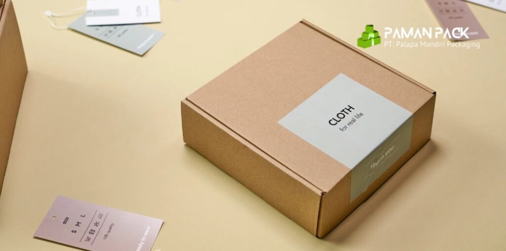 box baju kardus