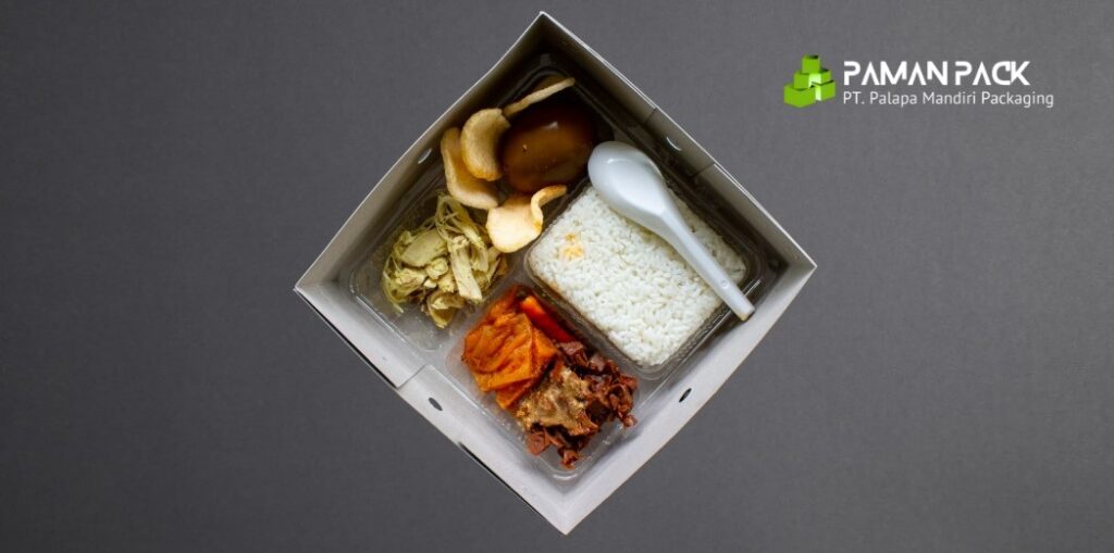 kotak nasi kardus