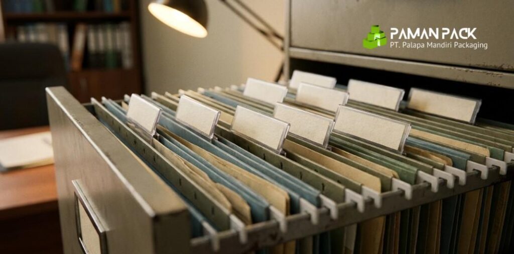 map gantung atau hanging folder
