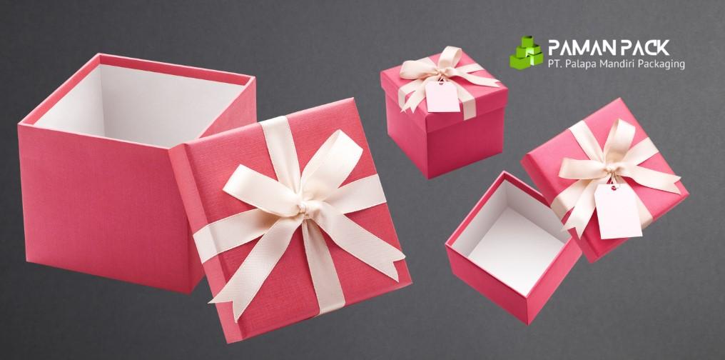 pink gift box