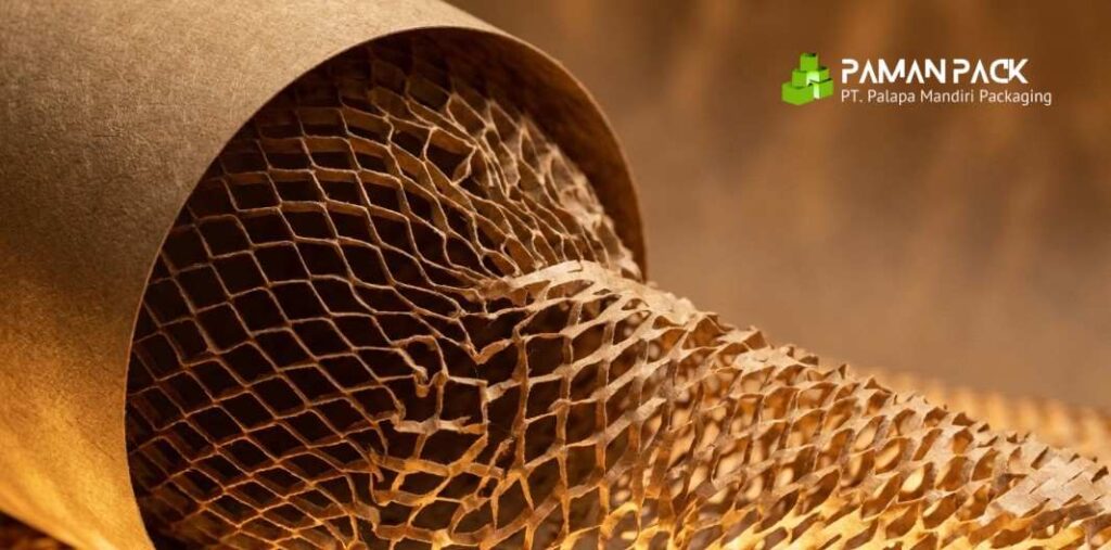 alternatif bubble wrap menggunakan honey comb
