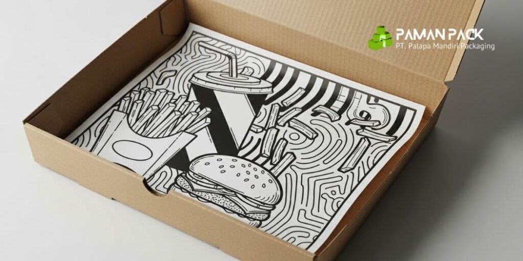 art paper untuk alas makanan