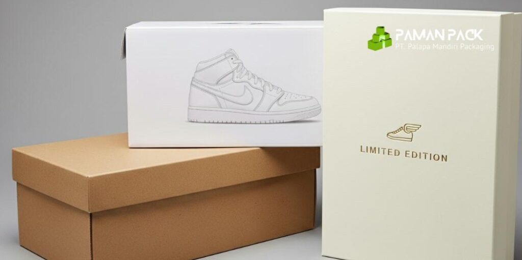 berbagai jenis kardus sepatu