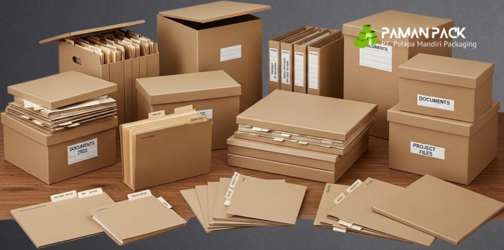 kardus arsip dokumen penting