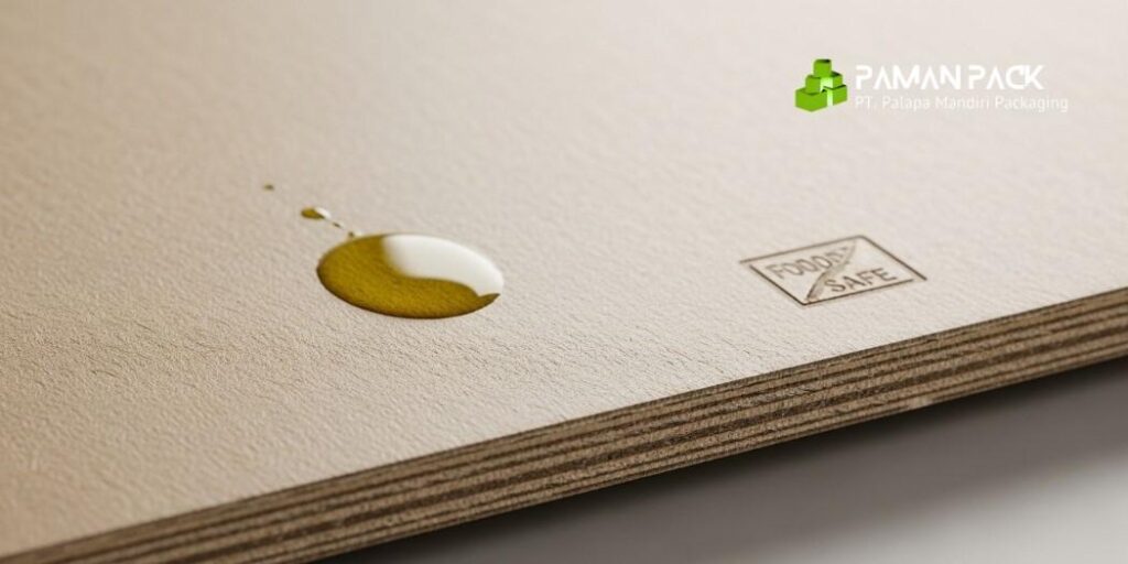 kardus makanan anti air dan minyak