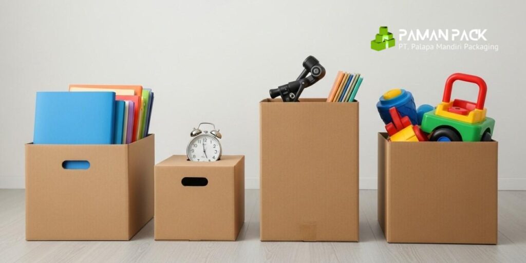 kardus polos untuk pindahan rumah