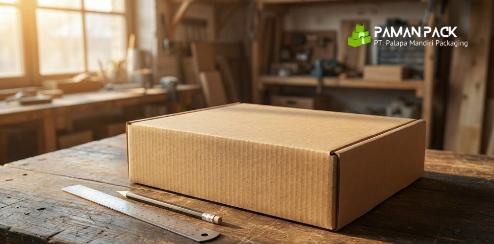 membuat kemasan produk dari kardus