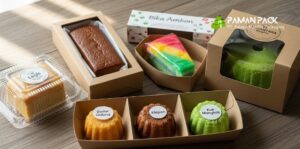 berbagai kemasan hampers kue basah
