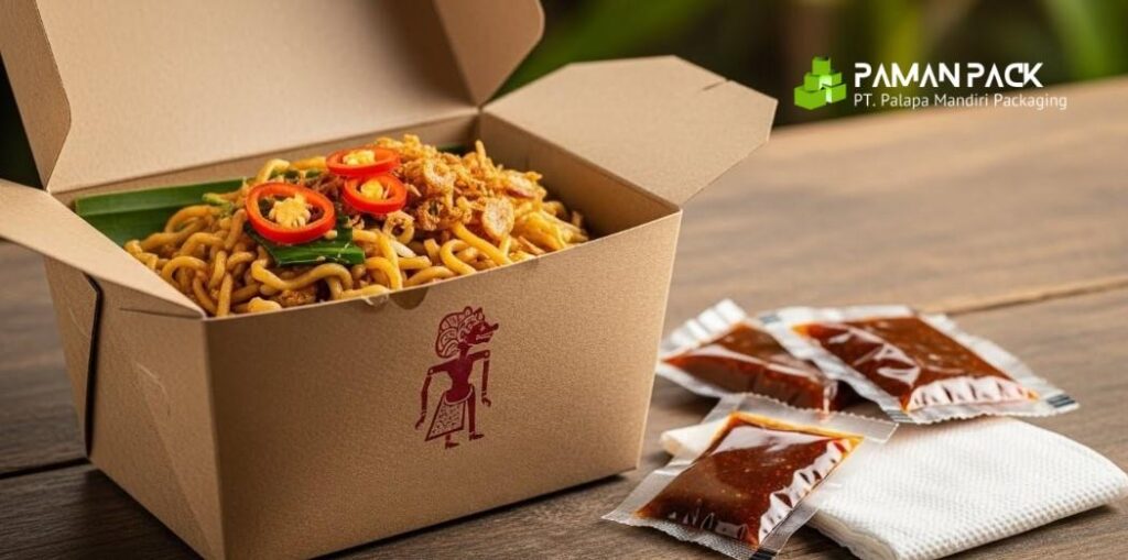 box takeaway chinese food isi mie