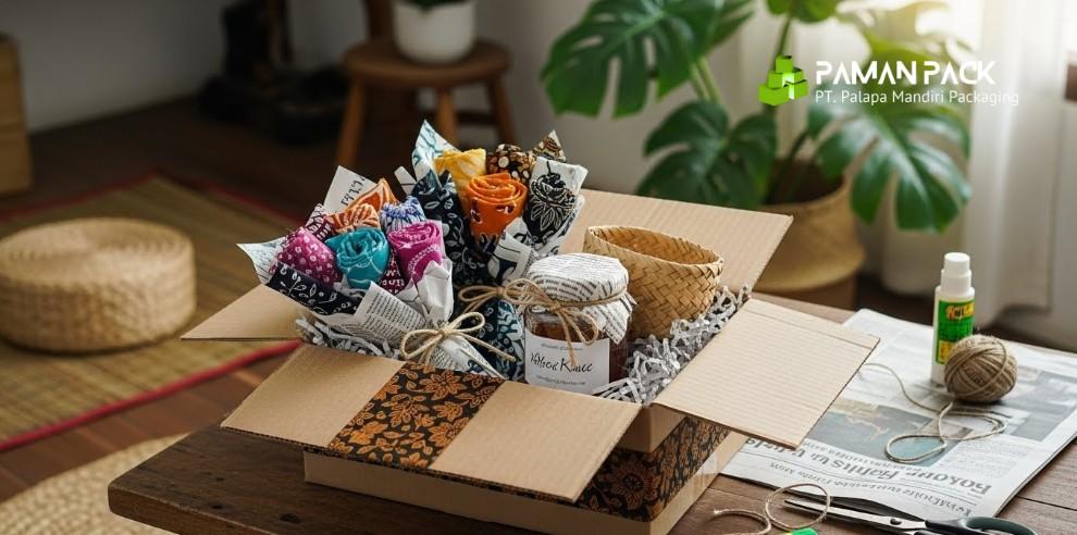 buat kemasan hampers sendiri