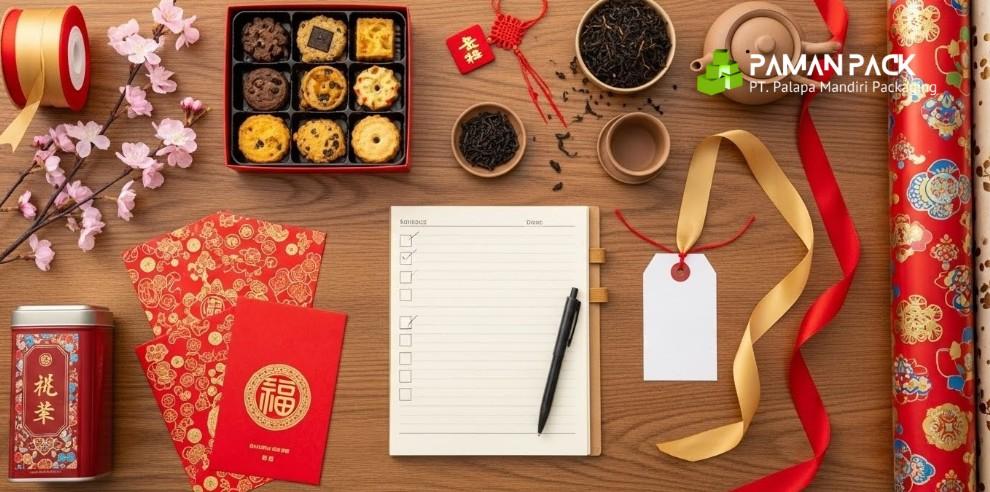 custom kemasan hampers imlek