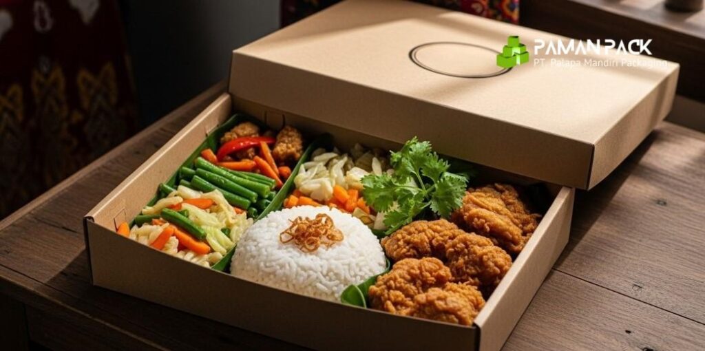 foto makanan dalam box
