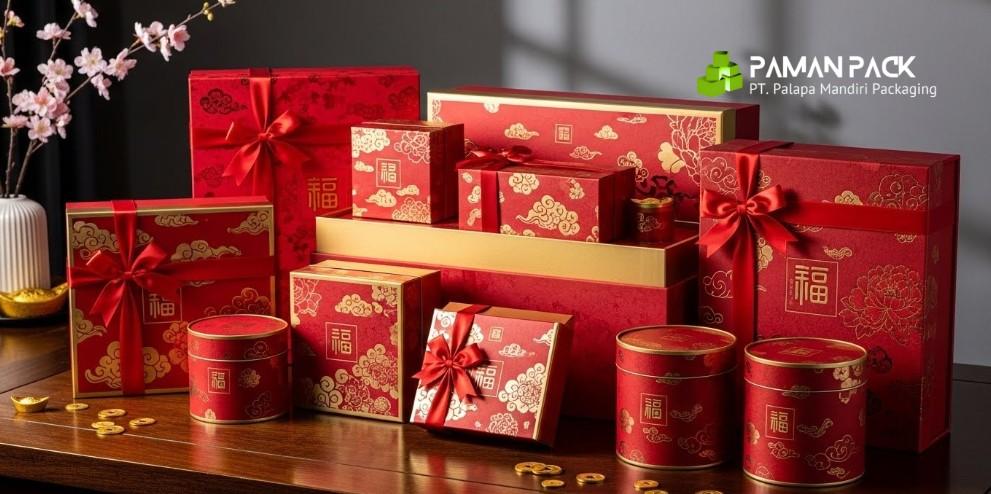 kemasan hampers imlek