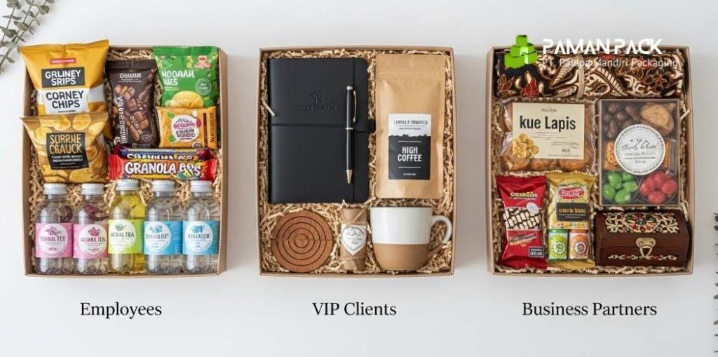 hampers perusahaan dengan berbagai macam isi