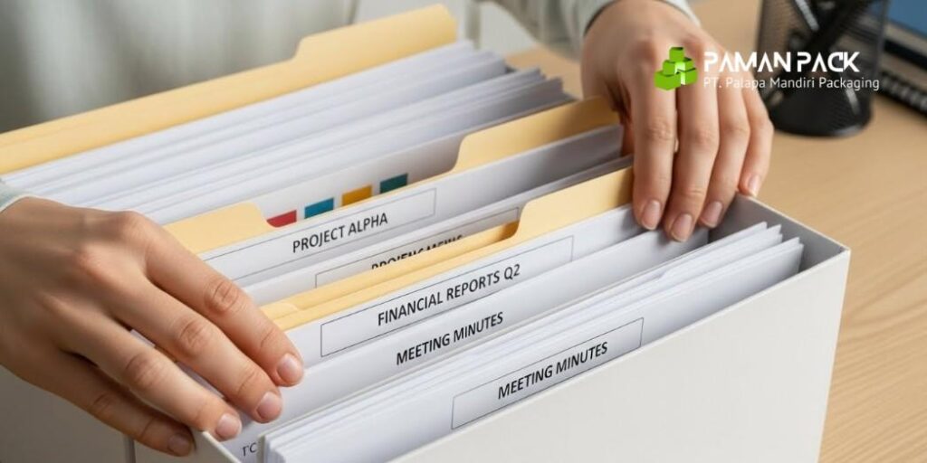 map arsip untuk kantor