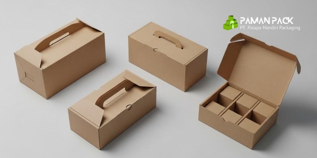 berbagai custom box hampers lebaran