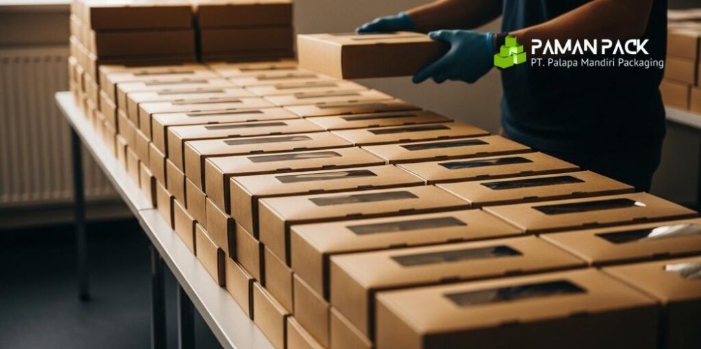 food box takeaway ramadhan disusun