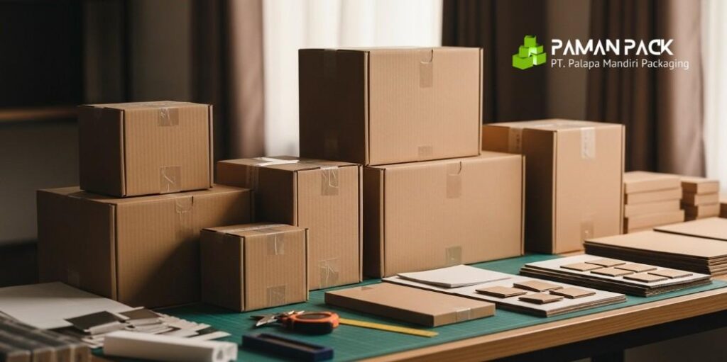 packing box hampers lebaran