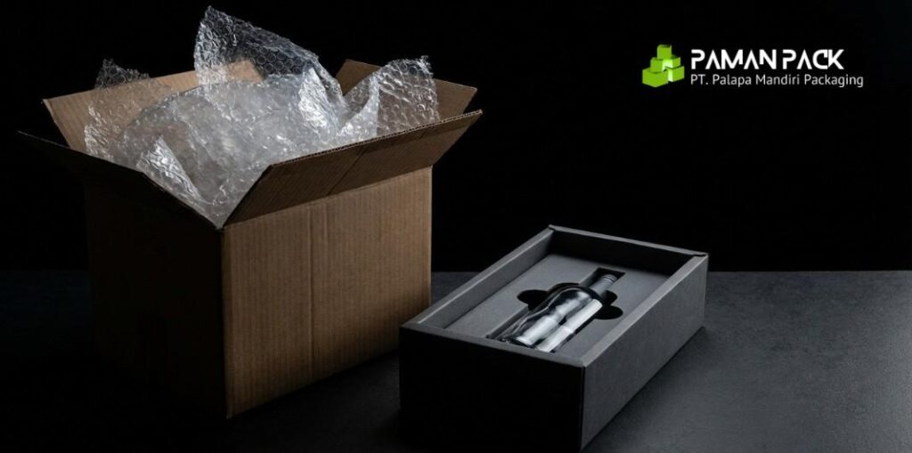 custom kardus die cut untuk parfum