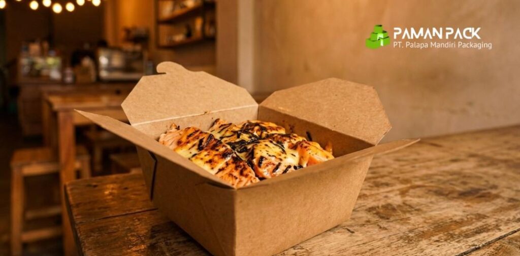 kardus corrugated besiri makanan