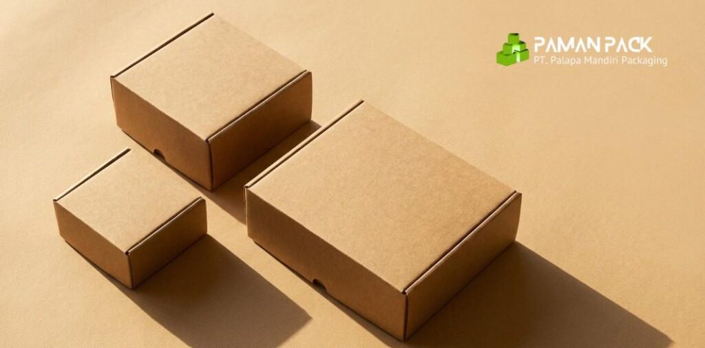 kardus hampers dengan berbagai ukuran