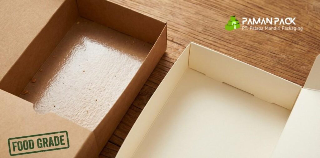 jenis kardus kue food grade