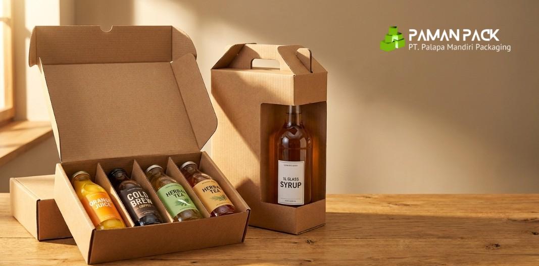 kardus custom untuk berbagai varian minuman
