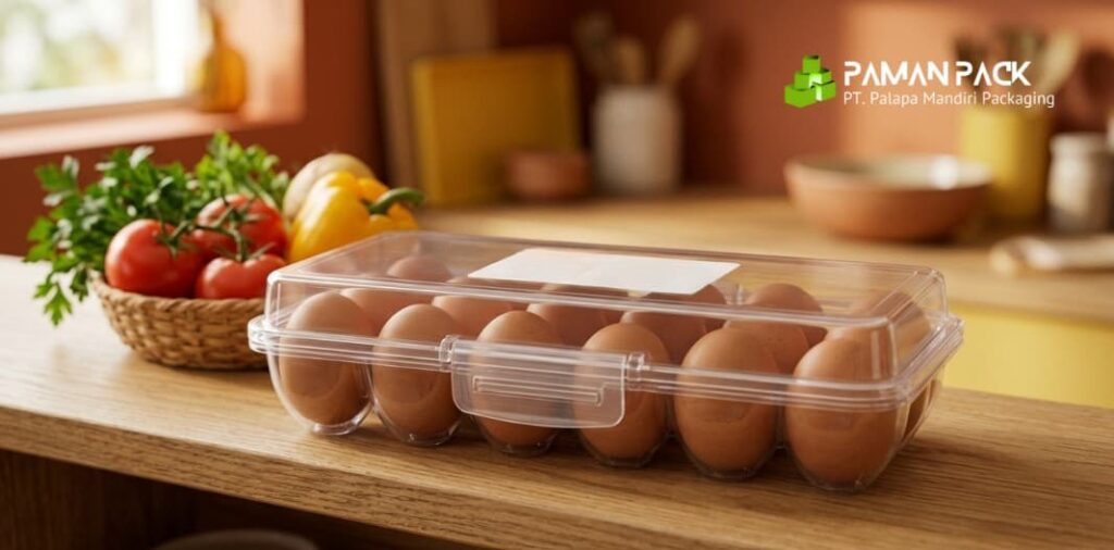 box telur plastik
