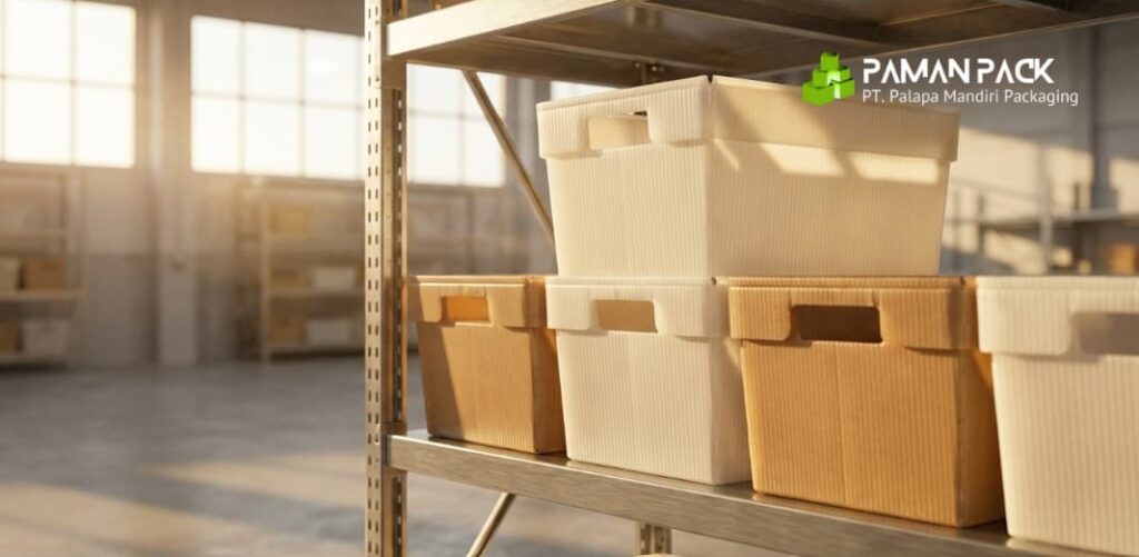 box kotak berbahan plastik