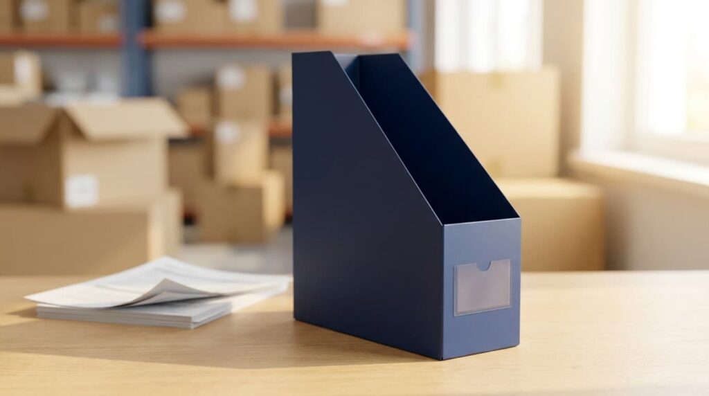 Box file plastik siap dipakai untuk konsultasi arsip kantor